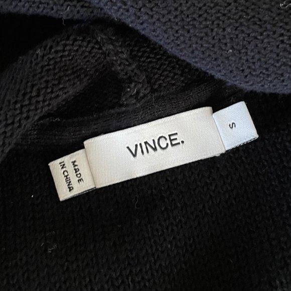 Vince Textured Drape Front Vest - Picture 5 of 15